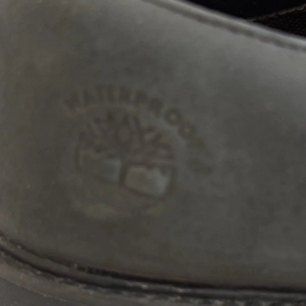 Timberland‎ Stormbuck Waterproof Mens Black Leather Derby Shoes Lace Up Sz 10.5
